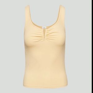 Aritzia Yellow Tank
